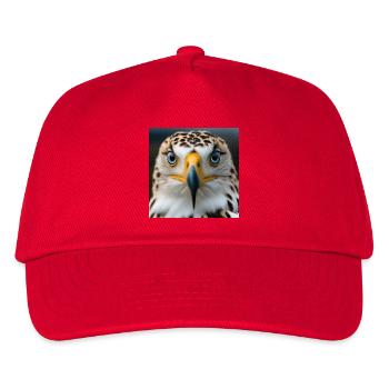Adler - Kinder Basecap - Rot - Vorne