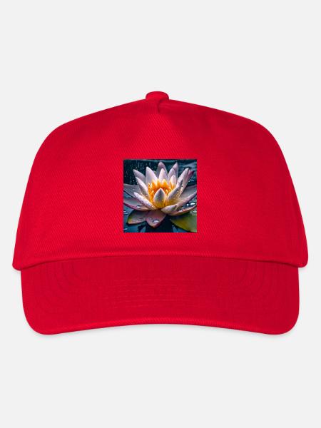 Seerose - Kinder Basecap - Rot