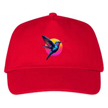 Hummingbird - Kids’ Baseball Cap - red - Front