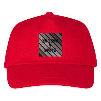 Pas de temps à perdre - Casquette de baseball Enfant - rouge - Devant