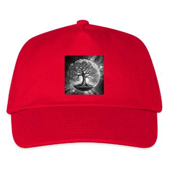 The Cosmic Yggdrasil - Kids’ Baseball Cap - red - Front