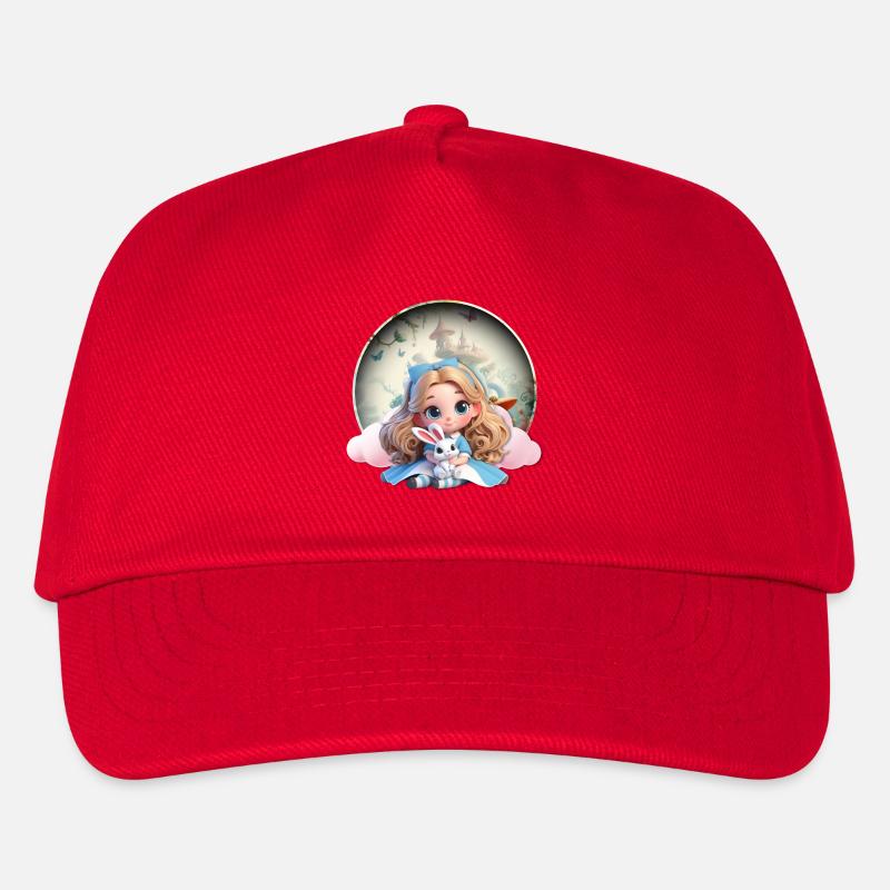 Alices Träume - Kinder Basecap - Rot