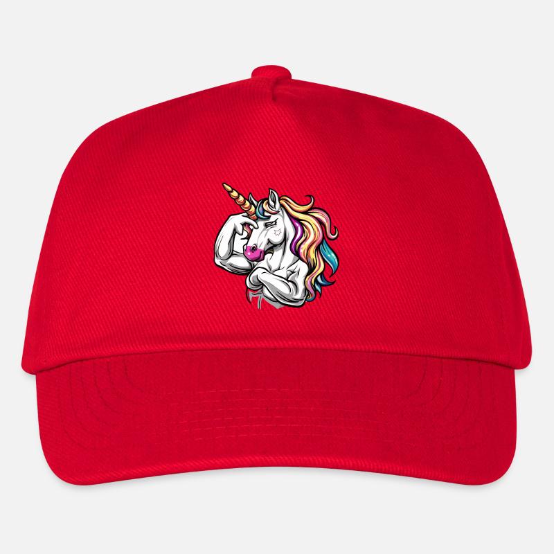 Einhorn Liebe - Kinder Basecap - Rot
