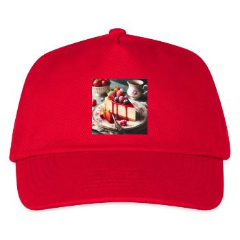 Cheesecake - Kids’ Baseball Cap - red - Front