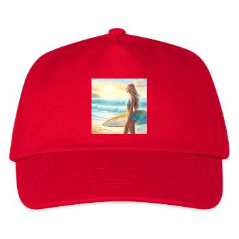 Mädchen Action Surf Point Break 2 - Kinder Basecap - Rot - Vorne