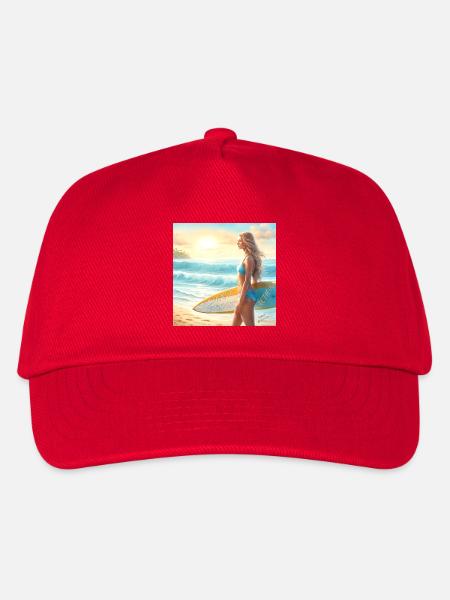 Mädchen Action Surf Point Break 2 - Kinder Basecap - Rot