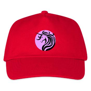 Licorne bénédiction lavande - Casquette de baseball Enfant - rouge - Devant