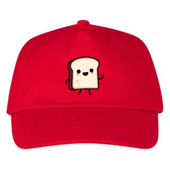 Toasty Buddy : La tranche souriante - Casquette de baseball Enfant - rouge - Devant