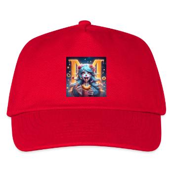 Sweet Tooth Clown 3D - Kids’ Baseball Cap - red - Front
