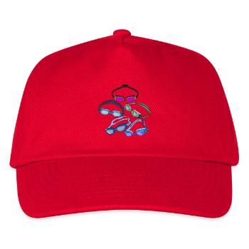 Cool Swimming Goggles - Kids’ Baseball Cap - red - Front