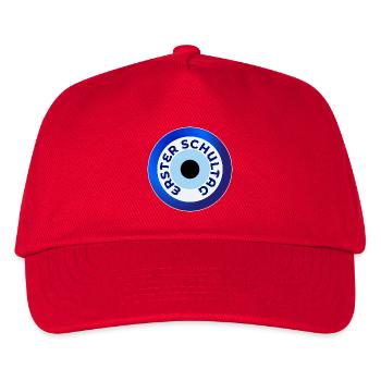 EINSCHULUNG ERSTER SCHULTAG - Kinder Basecap - Rot - Vorne