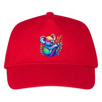 Koala - Kinder Basecap - Rot - Vorne