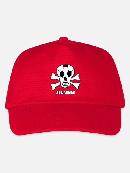 St Pauli Skull Ball - Kinder Basecap - Rot