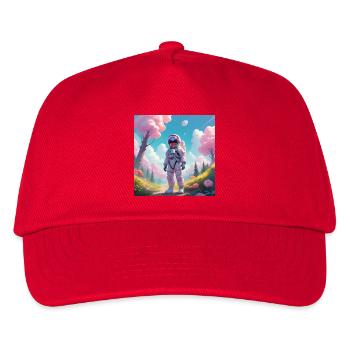 Astronaute - Casquette de baseball Enfant - rouge - Devant