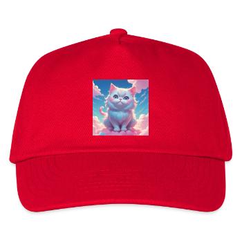 Kitten - Kids’ Baseball Cap - red - Front