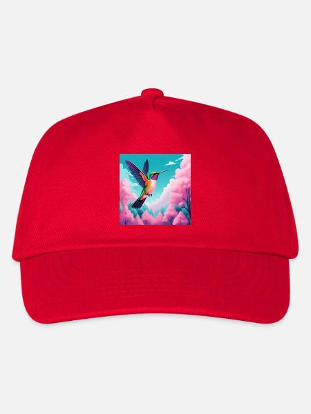 Kolibri - Kinder Basecap - Rot