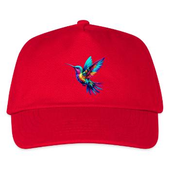 Kolibri - Kinder Basecap - Rot - Vorne