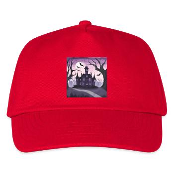 Gothic mansion. - Kids’ Baseball Cap - red - Front