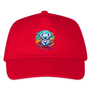 Koala - Kinder Basecap - Rot - Vorne