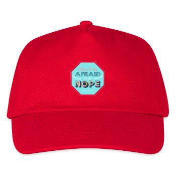 Nope design - Kids’ Baseball Cap - red - Front