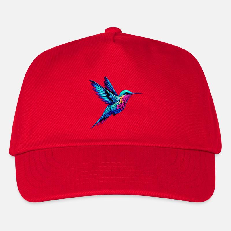 Kolibri - Kinder Basecap - Rot