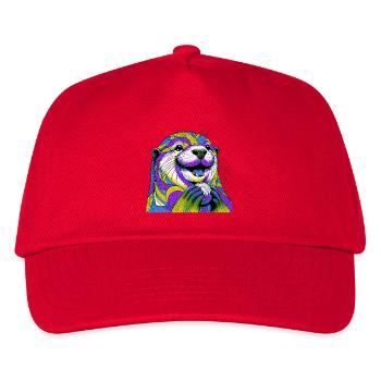 Otter - Kids’ Baseball Cap - red - Front