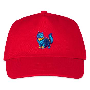 Gingembre Chat à poil long Race Dessin animé Kawaii Animal Pe - Casquette de baseball Enfant - rouge - Devant