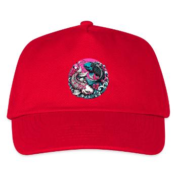 Koi Carp - Kids’ Baseball Cap - red - Front