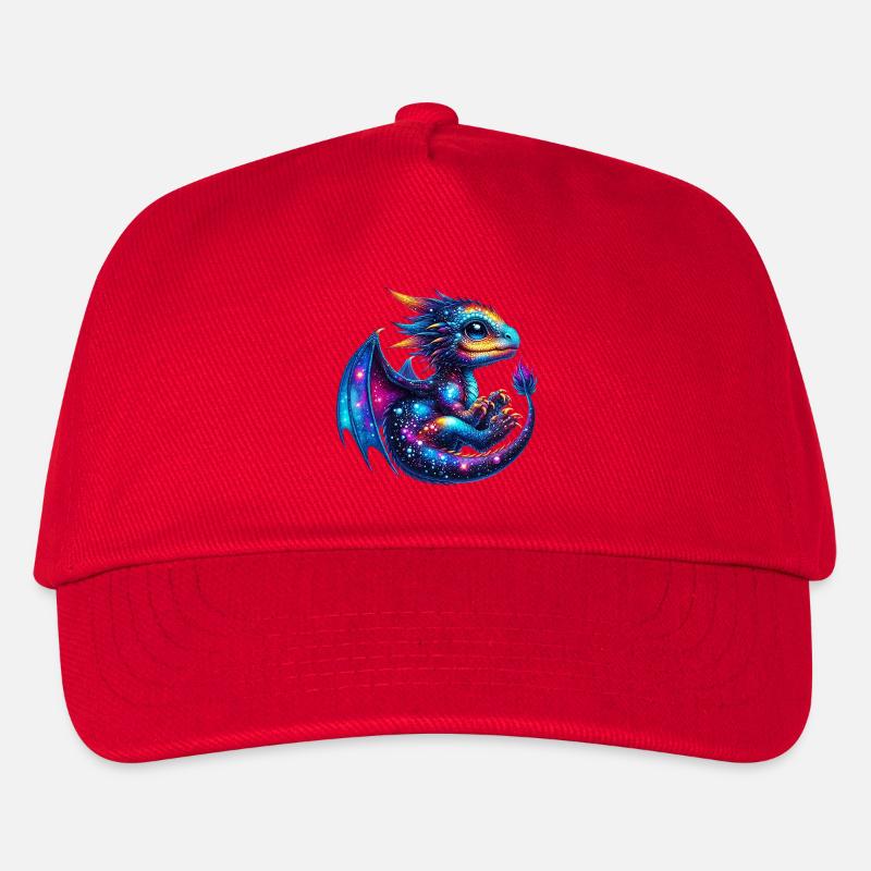 Drache - Kinder Basecap - Rot