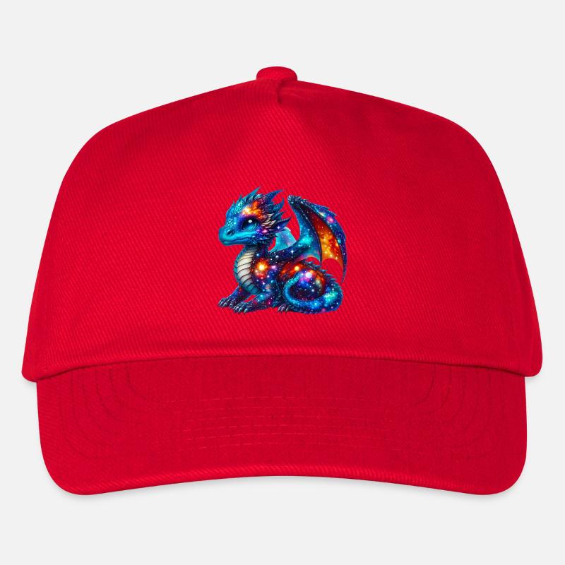 Drache - Kinder Basecap - Rot