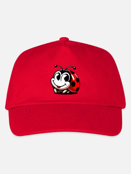 Marienkäfer - Kinder Basecap - Rot