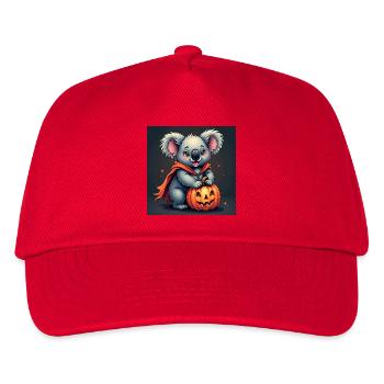A chibi koala for Halloween - Kids’ Baseball Cap - red - Front