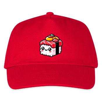 Sushi - Kinder Basecap - Rot - Vorne