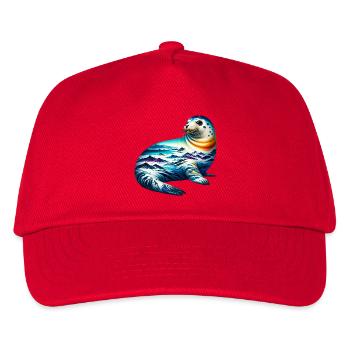 Phoque - Casquette de baseball Enfant - rouge - Devant