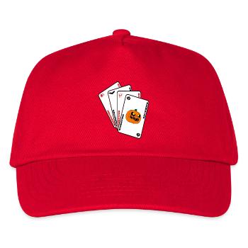 Halloween Cards - Kids’ Baseball Cap - red - Front