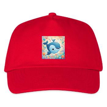 Baby poster, nursery, infant - Kids’ Baseball Cap - red - Front