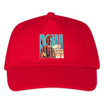 ROMA - Kinder Basecap - Rot - Vorne