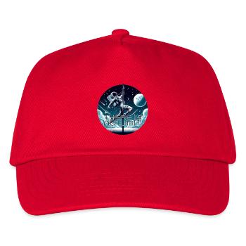 Pole dance astronaute Pole Dance cadeau - Casquette de baseball Enfant - rouge - Devant