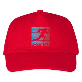 Football Player - Kids’ Baseball Cap - red - Front