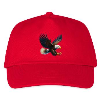 Eagle - Kids’ Baseball Cap - red - Front