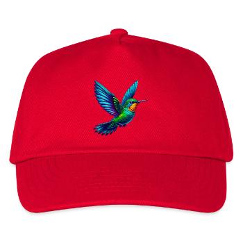 Hummingbird - Kids’ Baseball Cap - red - Front