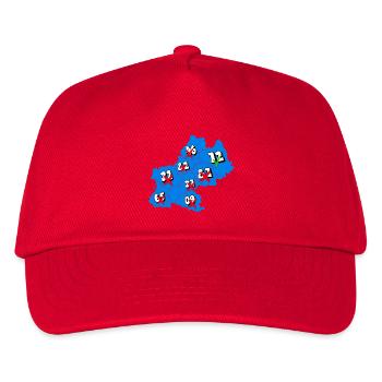 Midi-Pyrénées Region - Kids’ Baseball Cap - red - Front