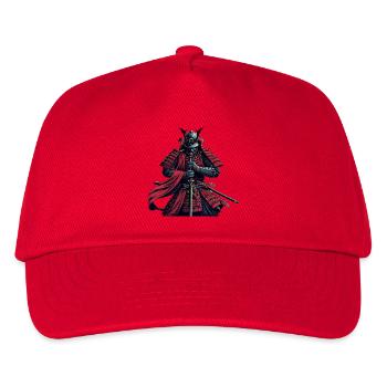 Bushido des Samurai-Kriegers - Kinder Basecap - Rot - Vorne