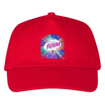 FUTURE Pop Art surreal - Kids’ Baseball Cap - red - Front