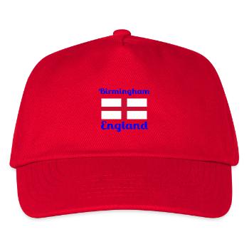 Birmingham, Angleterre - Imprimés élégants - Casquette de baseball Enfant - rouge - Devant