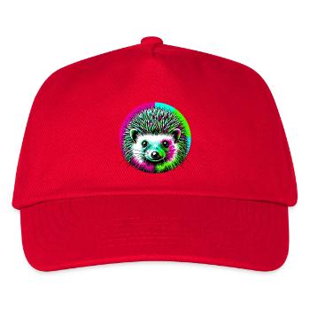 Hedgehog - Kids’ Baseball Cap - red - Front