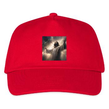 Jesus Christus, katholisch, religiös - Kinder Basecap - Rot - Vorne