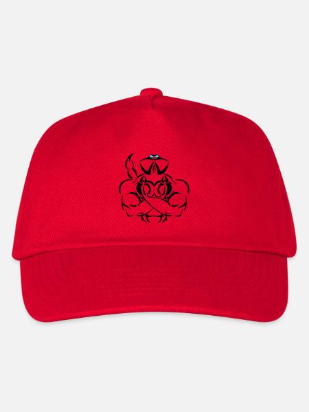 Alpha scorpio Deluxe - Kinder Basecap - Rot