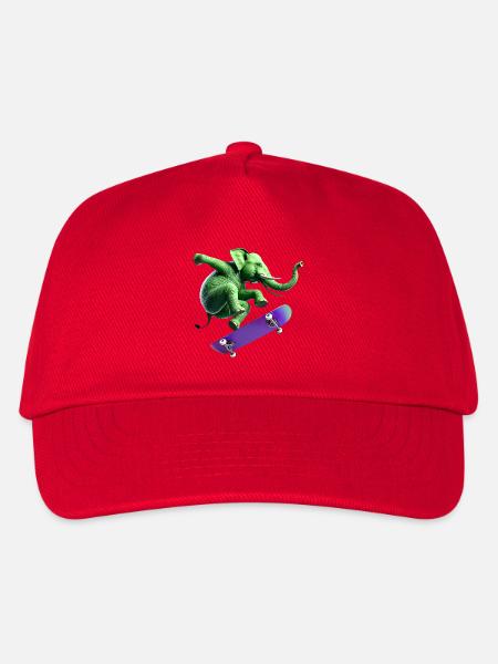 Trunk Trickster - Kinder Basecap - Rot