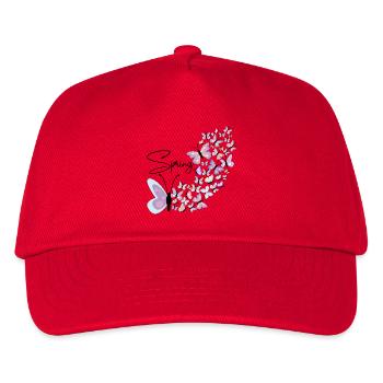 Colorful Butterfly Butterflies Spring - Kids’ Baseball Cap - red - Front